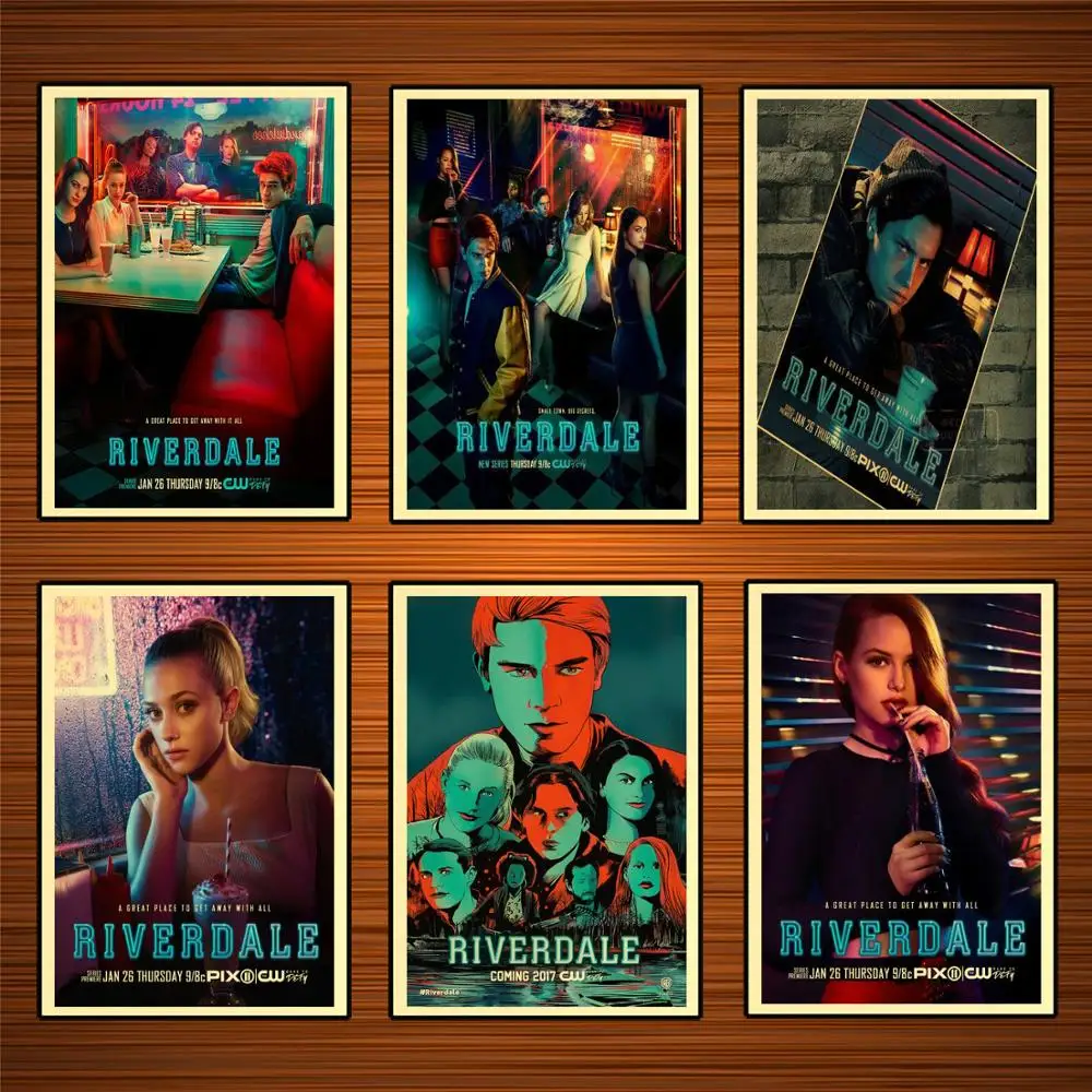 Коллекция сезона ривердейла 1 сериал Ретро винтажный постер декоративная стена