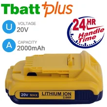

For DEWALT 20V 20 Volt Max Lithium-Ion Battery Packs Model DCB203