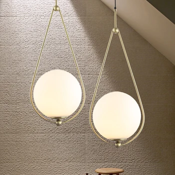 

Nordic design lamp led pendant light living room decoration suspension luminaire lampshade kitchen/bedside lustre light fixture
