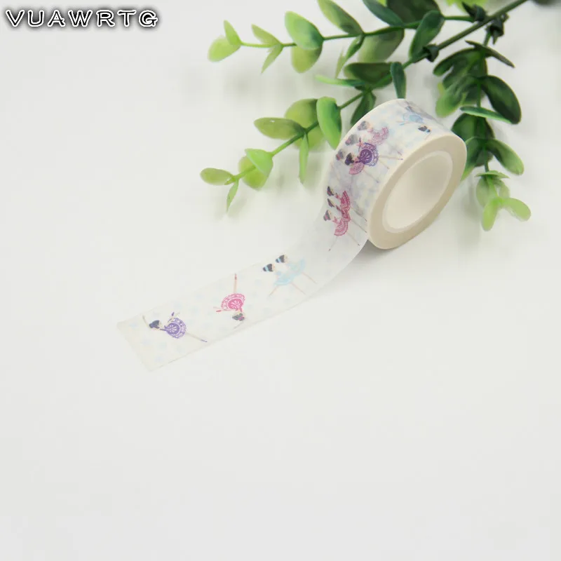 

ZFPARTY 20mm*10m Adhesive Tape for Scrapbooking DIY Craft Sticky Deco Masking Japanese Paper Washi Dancing Girl