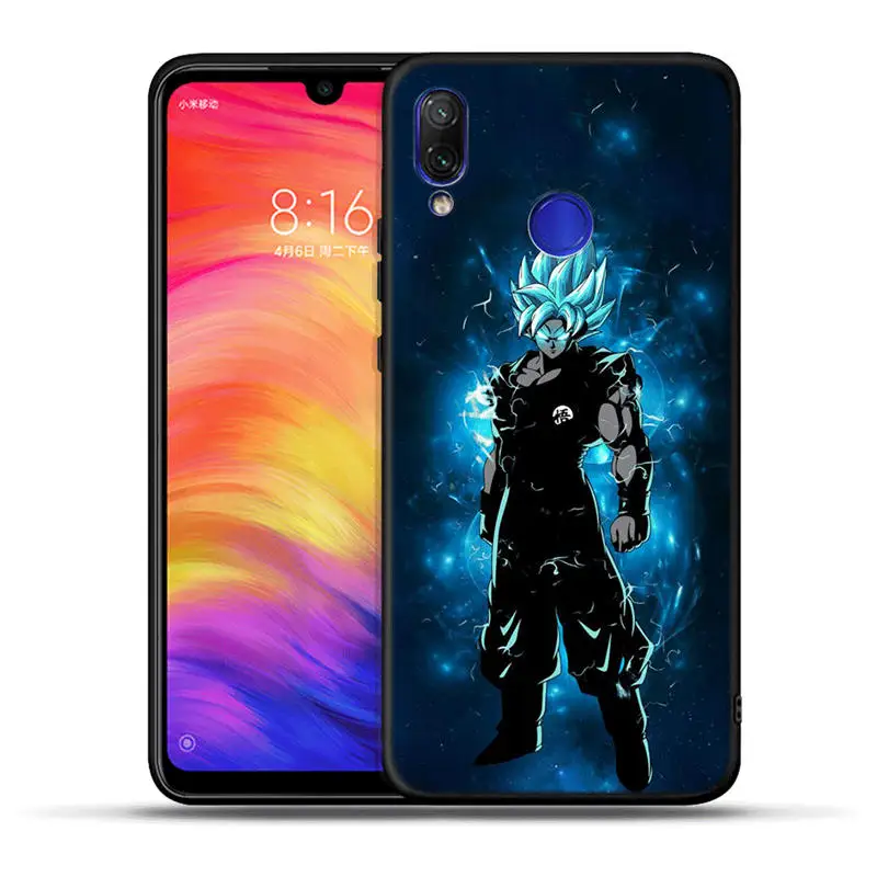 Силиконовый чехол для Xiao mi Red mi Note 7 6 Pro 6A 5A Prime mi A1 5X A2 Lite 6X4X5 Plus Pocophone F1 чехол Dragon Ball Z Goku