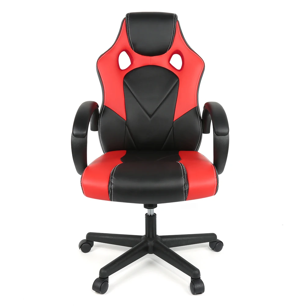 Новый Регулируемый офисный стул Эргономичный Высокой Спинкой Искусственная кожа игровой вращающееся кресло лежащего Исполнительный