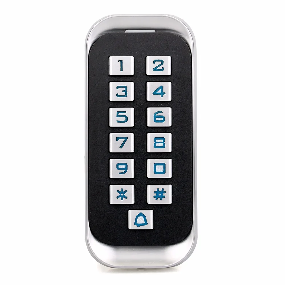 

Waterproof IP68 Metal RFID ID Access Control Keypad Single Door Stand-alone Access Control System & Wiegand 26 bit I/O F1418D