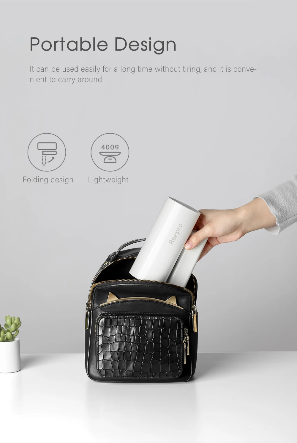 Reepro RP - HC04 Mini Folding Electric Hair Dryer