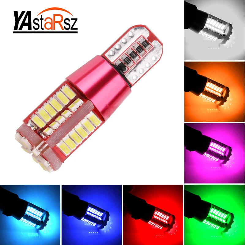 

2X Car Light Cource Error Free T10 T15 W5W W16W Canbus 57 SMD 194 57SMD 57LED Light Bulb Car Reversing light Fog lights DRL