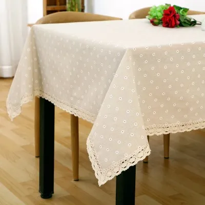 

New Daisy Garden Tablecloth table cloth dinner mat Mat table cover linen printed dinner desk home textile Dec wholesale FG704-2