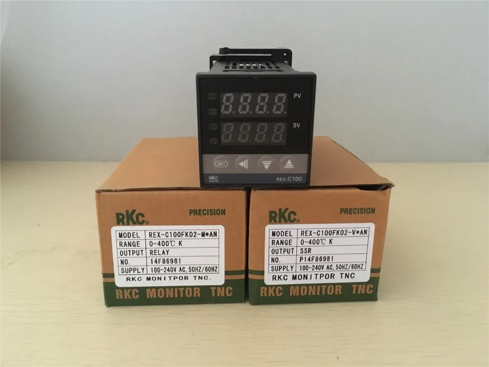 

PID Digital Temperature Controller REX-C100 Universal Input Relay/SSR Output