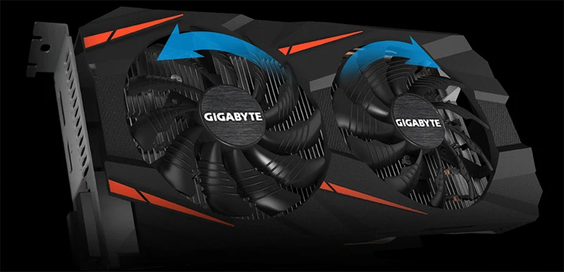 Видеокарта Gigabyte GTX 1060 WINDFORCE OC 3g NVIDIA GeForce интегрирована с 3g B GDDR5 192bit памяти для видеокарт ПК