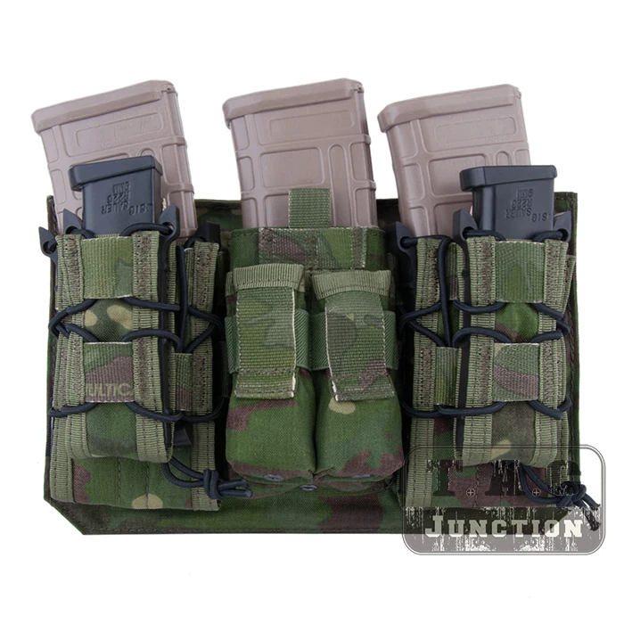 

Emerson LBX-4020G Assaulter Panel MOLLE Plate Carrier Front Pack EmersonGear Tactical Pack Attacker Panel w/ Mag Pouch For Vest
