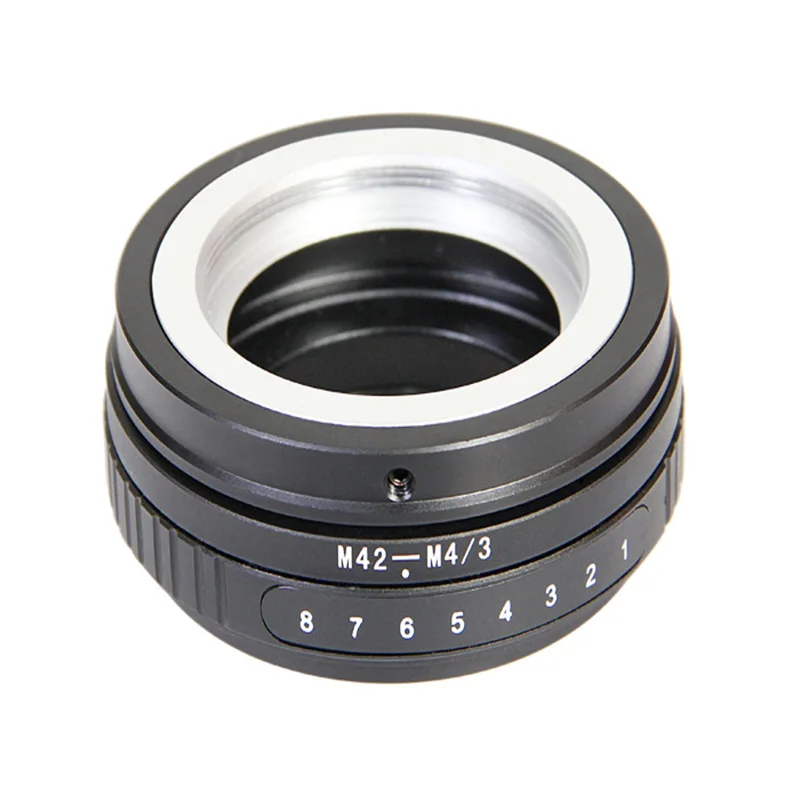 Lente para Micro Anel para Olympus Novo Tilt M42 Quatro Terços m4 Montagem Adaptador Panasonic G10 Gf5 Gh3 g1 g2 Ep-1 Epl-2 E-m5 M42-m4 - 3 - Image 5