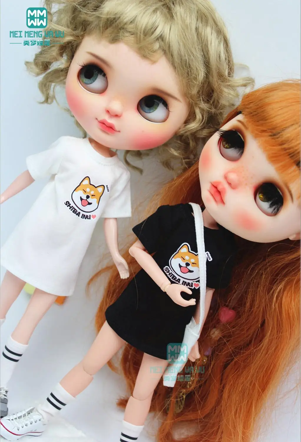 Blyth одежда модная длинная футболка ребристые носки для кукол 28-30 см Azone 1/6 | Игрушки