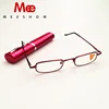 Meeshow bolsillo compacto Premium gafas de lectura con aluminio pluma funda, soporte fuerza + 1,0-3,5 gafas T0388 ► Foto 2/5