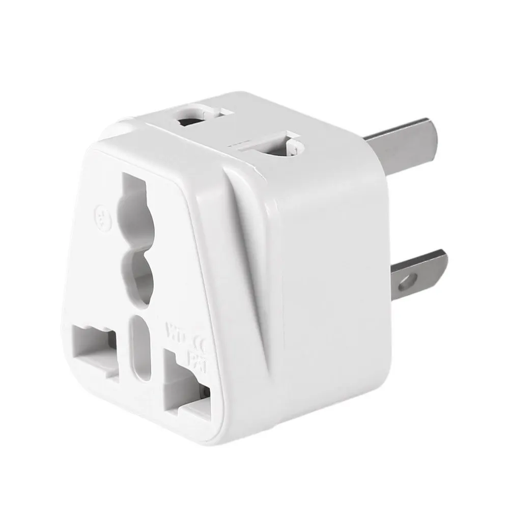 

Mini Portale Australian/China type I Travel Adapter 2 Way Outlet Power Plug Change US/EU/UK/Swiss/Italy/Japan to AU 3 Pin
