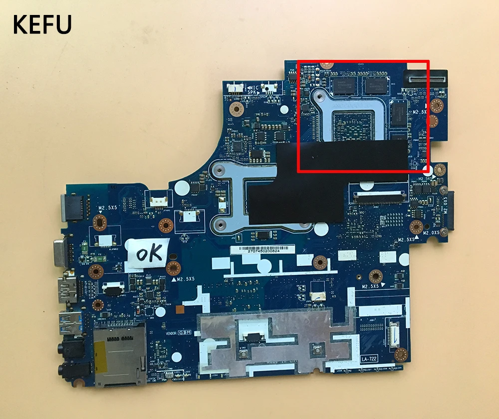 KEFU For Acer 5830 5830TG Laptop Motherboard s989 Hm65 MB.RHJ02.001 ...