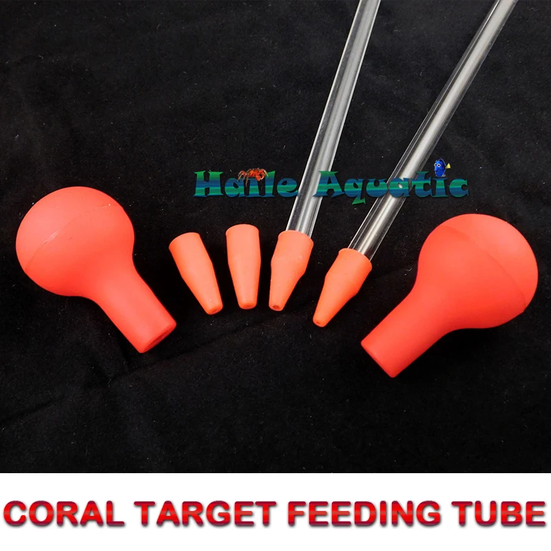 

RED STARFISH FEEDER CORAL TARGET FEEDING TUBE PIPETTES REEF AQUARIUM 35/55CM