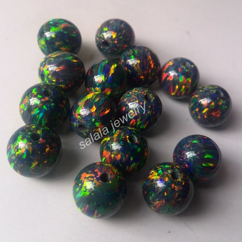 synthetic black opal