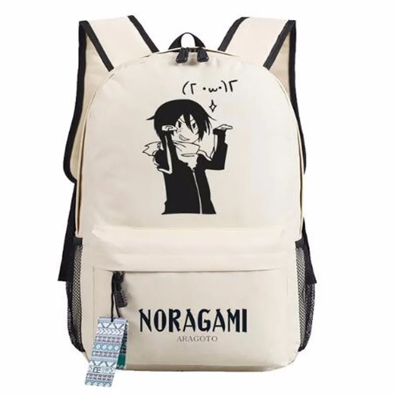 

Noragami ARAGOTO Anime Backpack YATO Cosplay Schoolbags Shoulder Bag Students Travel Laptop Bag