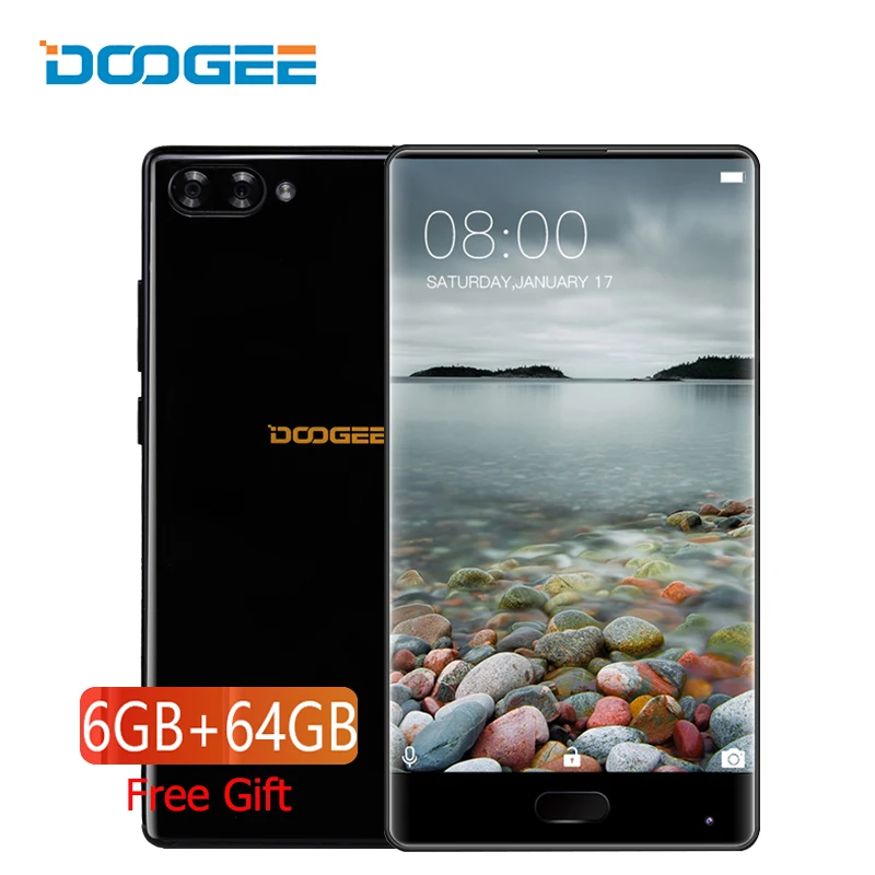 Doogee Mix 4G 5 5 Inch Mobile Phone Android 7 0 6GB 64GB Octa Core Fingerprint