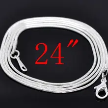 Серебряные украшения doreenbeads Lobster застежка змея цепи ожерелья 2", Продано в упаковке 12