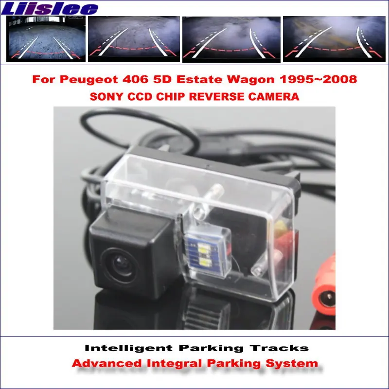 

Liislee Backup Rear Reverse Camera For Peugeot 406 5D Estate Wagon 1995~2008 HD 860 * 576 Pixels Intelligent Parking Tracks