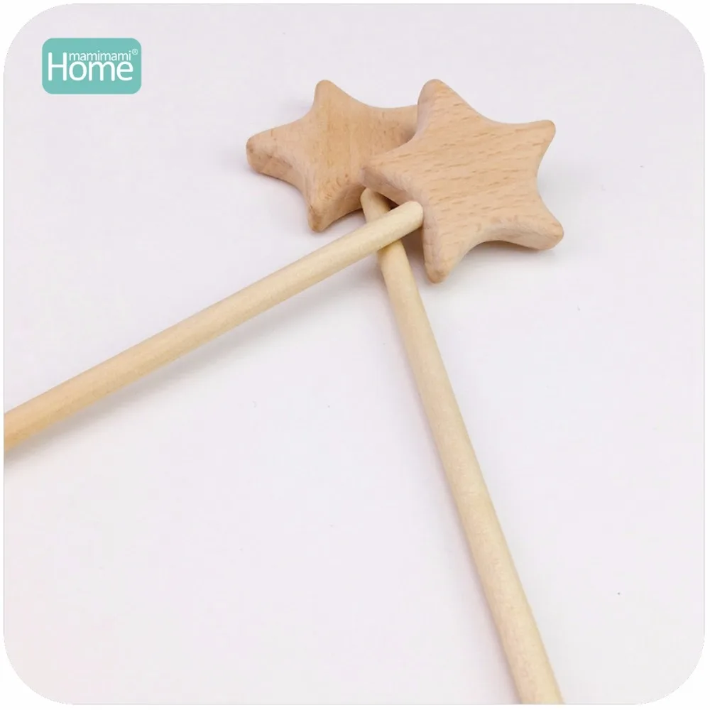 Buy MamimamiHome Baby Toys Beech Wooden Star 10pcs