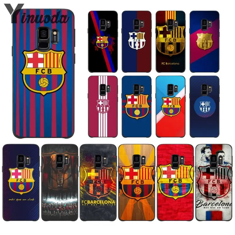 

Yinuoda FC Barcelona Soft Silicone TPU Phone Case Cover Shell For GALAXY s5 s6 edge edge plus s7 edge s8 plus s9 plus