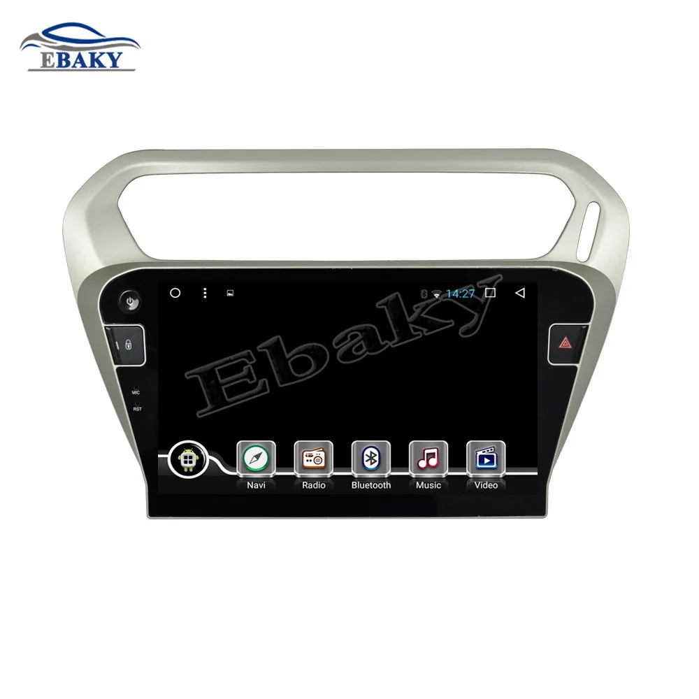 Cheap NaviTopia 9inch 1024*600 1GB/2GB RAM Quad Core/Octa Core Android 6.0 Car DVD Radio for Citroen C-Elysee 2014- with GPS/wifi 3