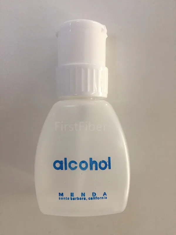 fiber-cleaning-Isopropyl-Alcohol-Automatic-Dispensing-Bottle-Plastic-250ML-Empty-bottle-without-liquid