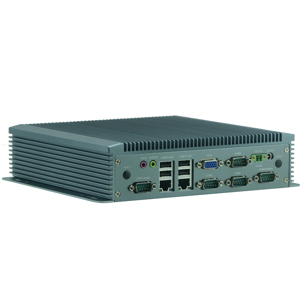Partaker Q4 Fanless Industrial PC With 6 COM 1 SIM Slot 2 LAN (8)