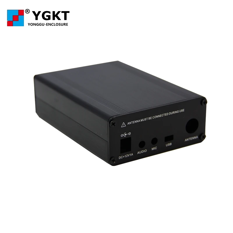 Алюминиевая коробка DIY Передняя панель HIFI корпуса отверстия сверление