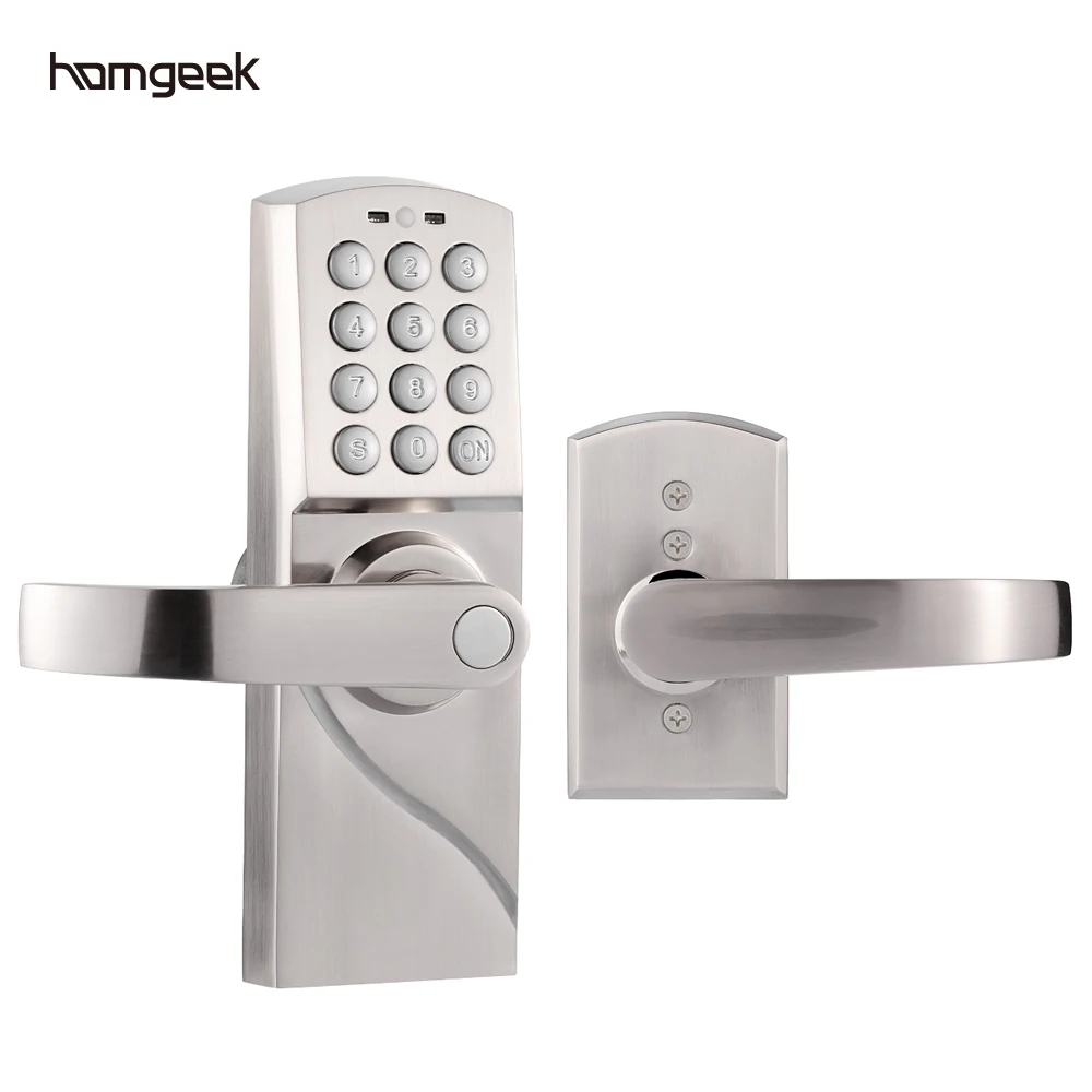 

Homgeek Right/Left Handle Intelligent Electronic Anti-theft Lock Digital Code Keyless Keypad Security Entry Door Lock cadeado