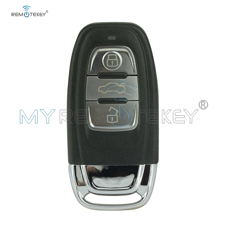 A4 A6 Q5 умный дистанционный ключ автомобиля 8T0959754C 434 МГц 3 кнопки для Audi включает вставной ключ remtekey