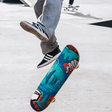 Популярный Стиль европейский и американский персональный 3d граффити мультфильм Креативный граффити скутер противоскользящая Наклейка на скейтборд