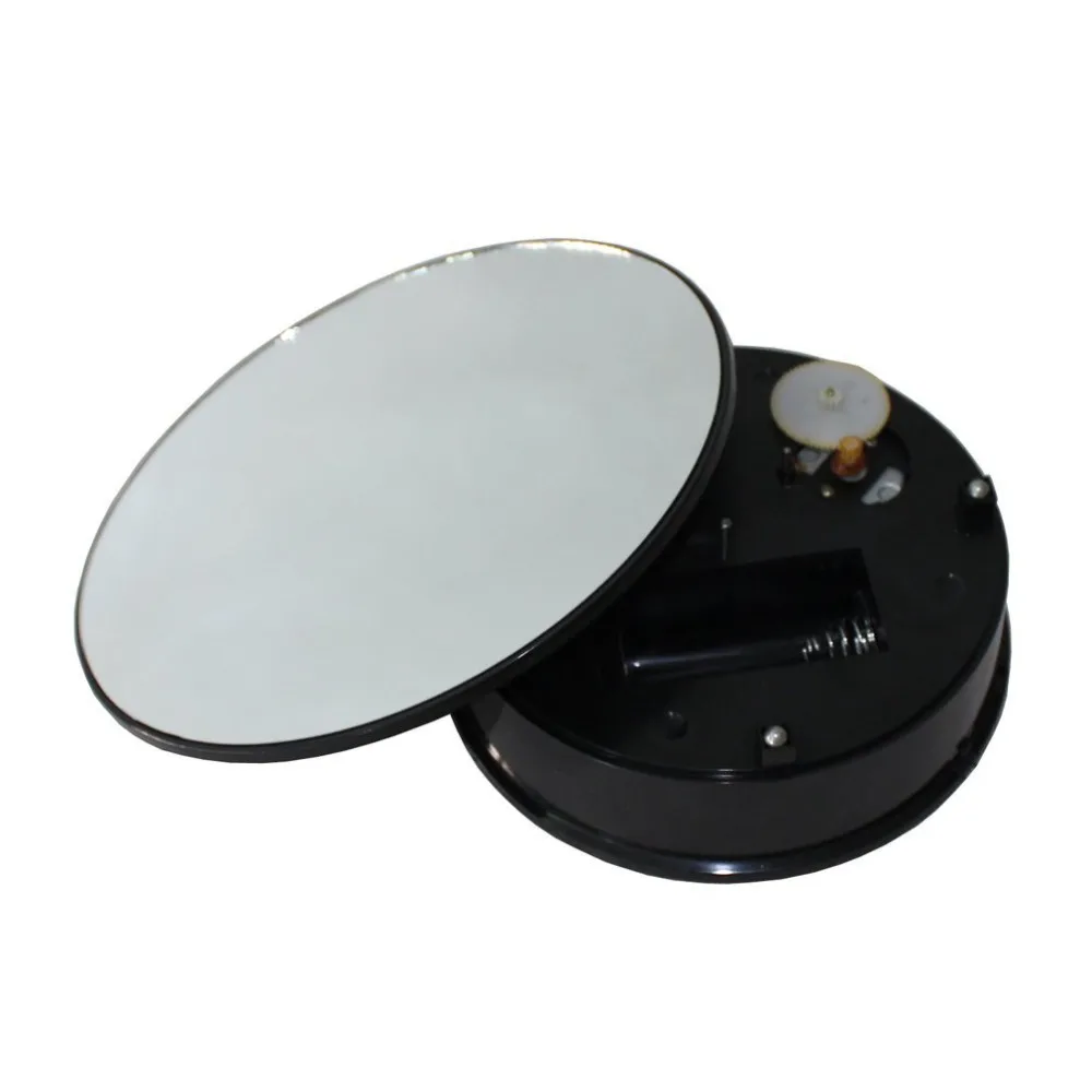 20cm top rotating rotary display stand turntable show holder@V 