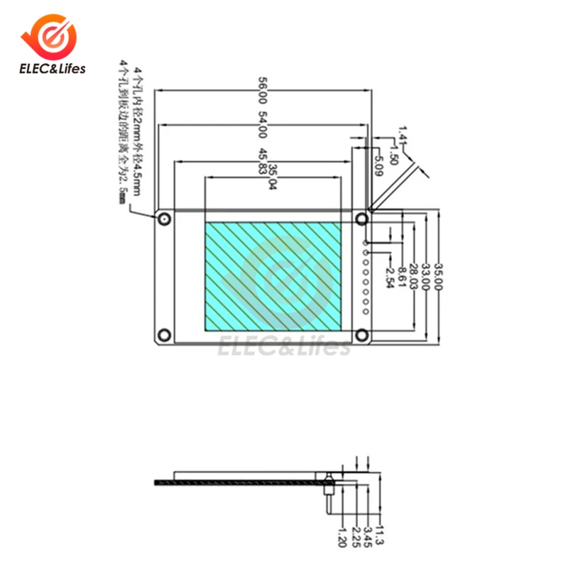 Полноцветный TFT ЖК дисплей 1 8 дюйма 128x160 SPI модуль IC ST7735S 3 В RGB точечная матрица