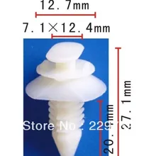 100 шт. накладка панель Фиксатор для GM грузовиков 1976-On 15545202,15607165, 15612948,15953247 пластиковая застежка авто