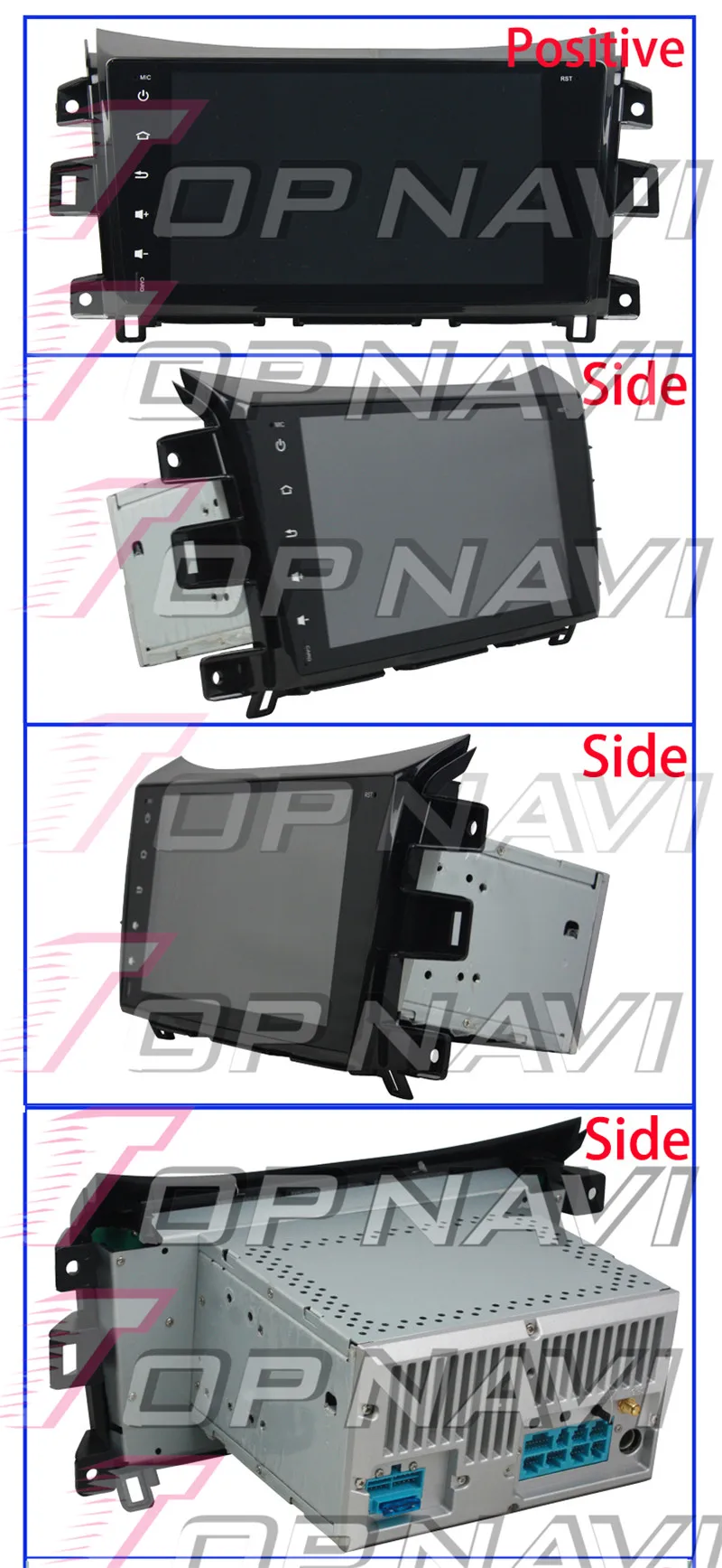 1din car dvd player gps navigation For Nissan Navara 2016