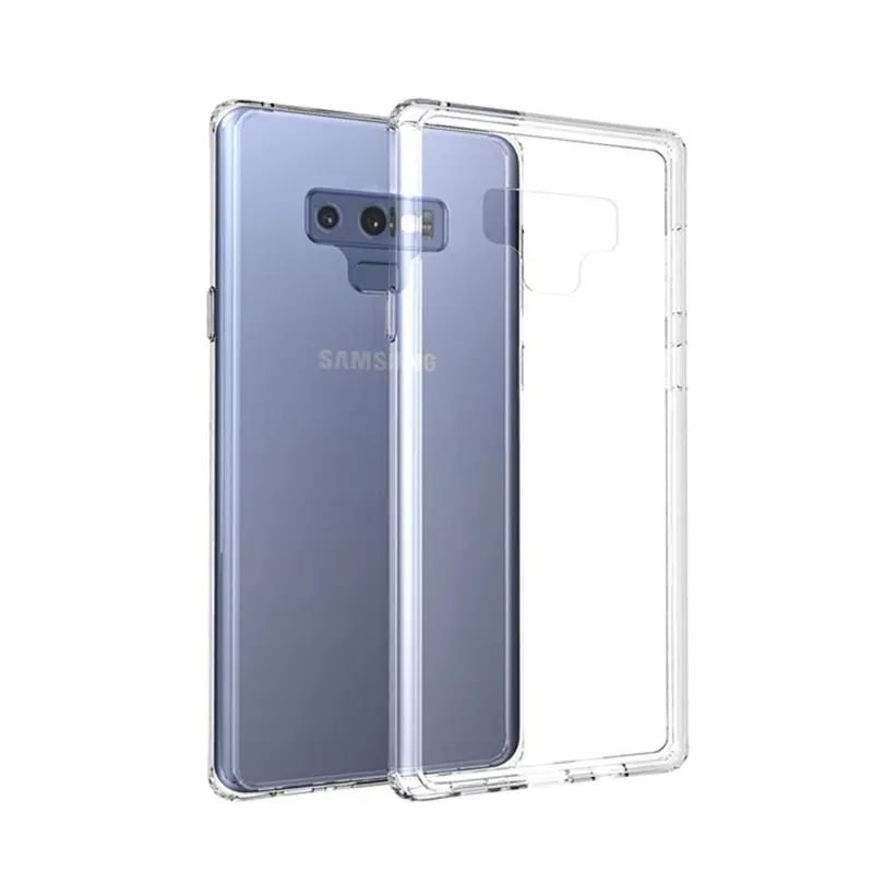 

Clear Silicone Cases For Samsung Galaxy S8 S9 Plus Note 8 9 A5 A3 A7 2017 J4 J6 J8 2018 Soft shockproof Phone Cover case Shell