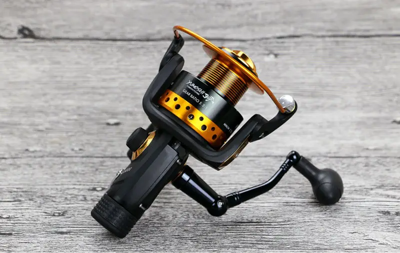 Carretel de Pesca Fiação de Metal Bobinas de Arremesso 13 + 1bb Yumoshi Pesca Carpa Bobina Dupla Arrastar Moulinet Isca Peche Carretilhas Kv30-80 2 Cheap Carretilhas de pesca