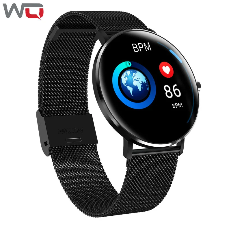 WQ L6 Bluetooth Смарт часы монитор сердечного ритма 1 22 дюймов Анти отпечатки пальцев
