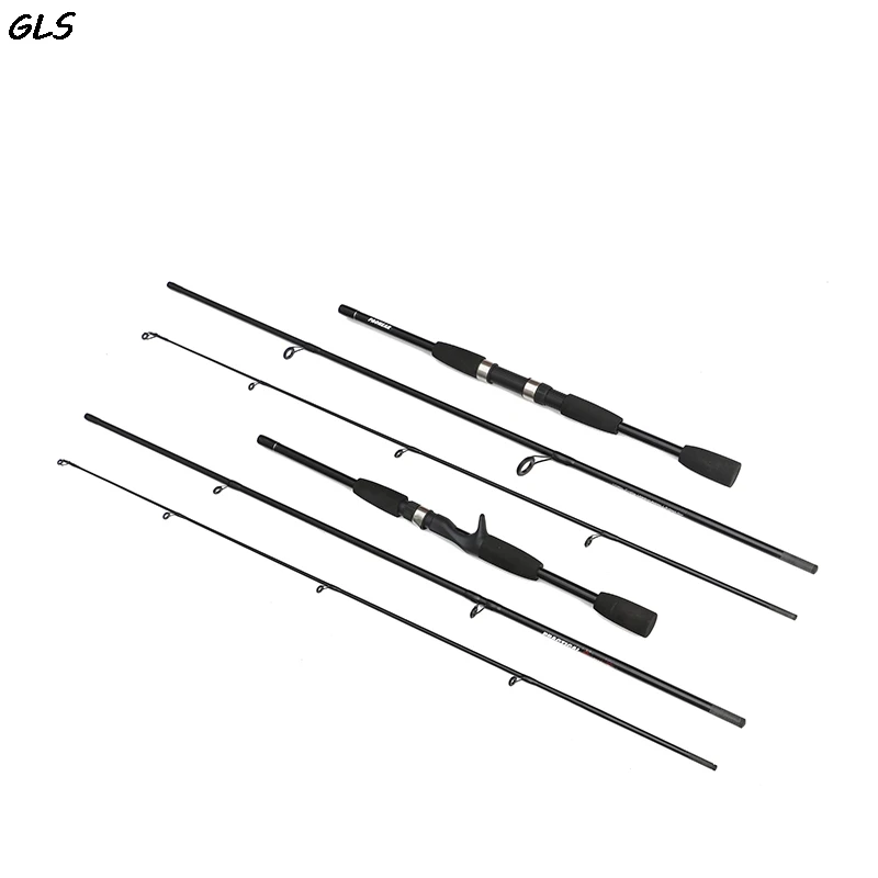 

Portable Carbon Bait Casting Rod Spinning Casting Fishing Rod , 1.8m,2.1m