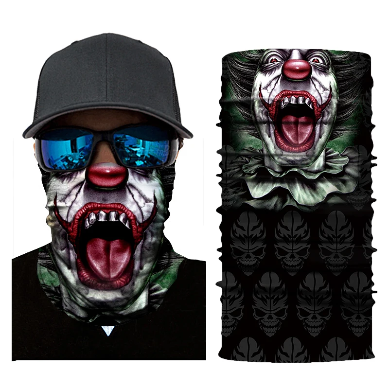 HEROBIKER мотоциклетная маска Балаклава Мотоцикл Череп езда костюм банданы Хэллоуин маска призрак мото маска для лица распродажа - Цвет: 142