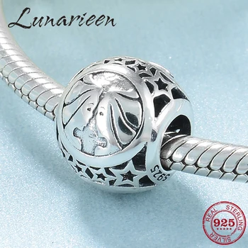 

Round Gemini 12 Constellation Beads Fit Original Pandora Charms Bracelets Bangles Women 925 Sterling Silver Jewelry Making