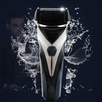 

220v washable electric shaver razor man beard shave rechargeable rasoir mustache groom clipper sideburns trimmer face haircutter