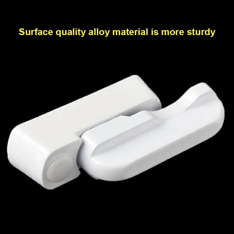 

Novel Plastic UPVC T-Shape Lock for Window Door Sash Jammers Extra Security Lock Shipping
