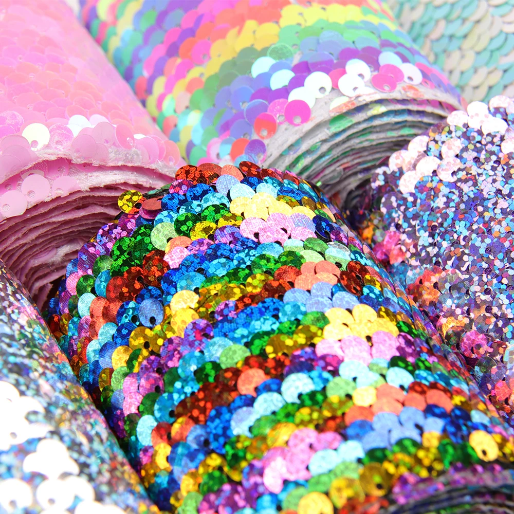 Xugar 2 года/лот 75 мм Двусторонняя Лазерная лента с блестками ручной работы Blingbling DIY