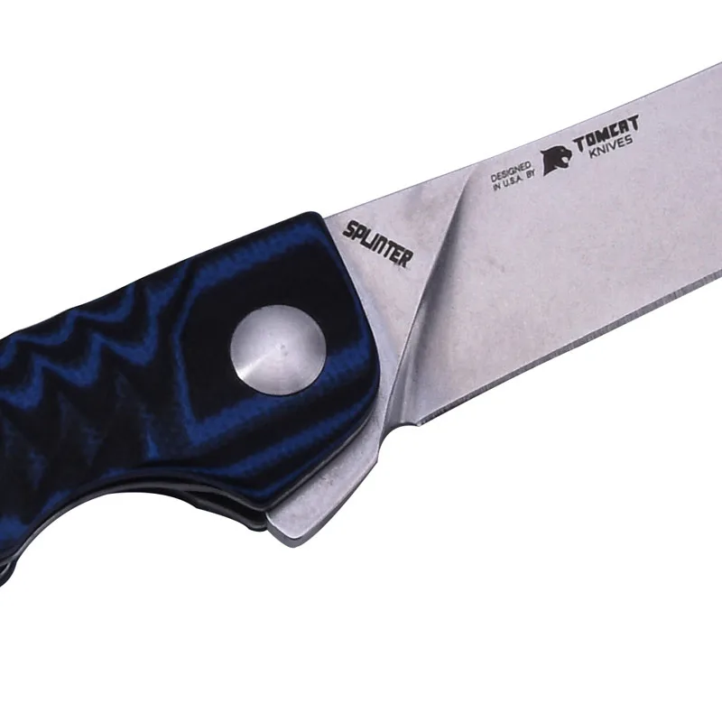 Охотничий нож Kizer V3457A3, складной нож, нож высокого качества для кемпинга, полезный ручной инструмент для повседневного использования