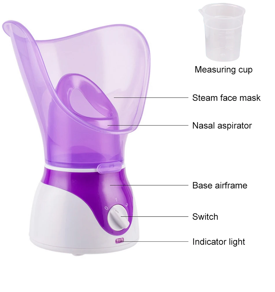 Электрический домашний спа для лица Паровой Очиститель Машина эфирное масло для лица сауна спа увлажняющее устройство для ухода за кожей лица носа