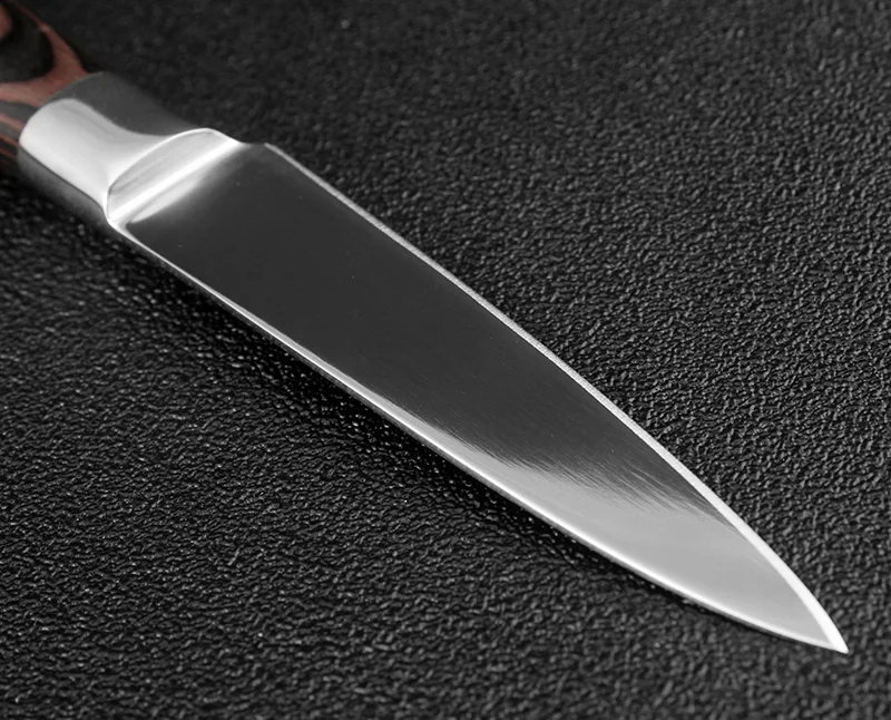 XITUO 3,5 дюймов очень острый фруктовый Ножи 7Cr17Mov зеркало Сталь Кухня Ножи для очистки овощей Кливер шеф-повар мясо Ножи утилита Пособия по кулинарии инструменты