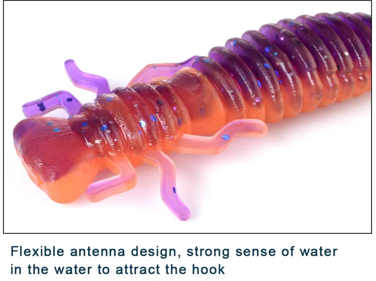 Рыбы Король на возраст от 4 до 10 лет шт. личинка запах из мягкого силикона Пластик рыболовная приманка 50/76/89 мм бас щука, дергающаяся приманка червь воблеры приманка